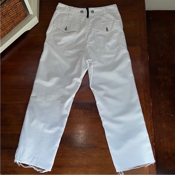 Rag & Bone Kaye Chino in White - Picture 6 of 15